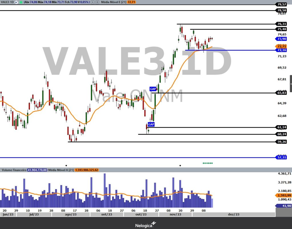 Análise Técnica Da Vale (VALE3) | Genial Analisa